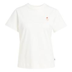 adidas T-Shirt mit Katzen-Grafik T-Shirt Damen Off White