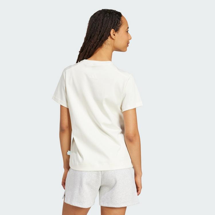 adidas adidas Cat Patch Grafik T-Shirt T-Shirt Damen - Off White - 1 | SportScheck