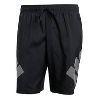 adidas Big Bars Shorts, 8 Zoll Badehose Herren - Black / White