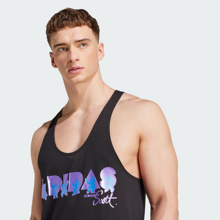 adidas adidas adidas x Jeremy Scott Tanktop Funktionstank Herren - Black - 0 | SportScheck
