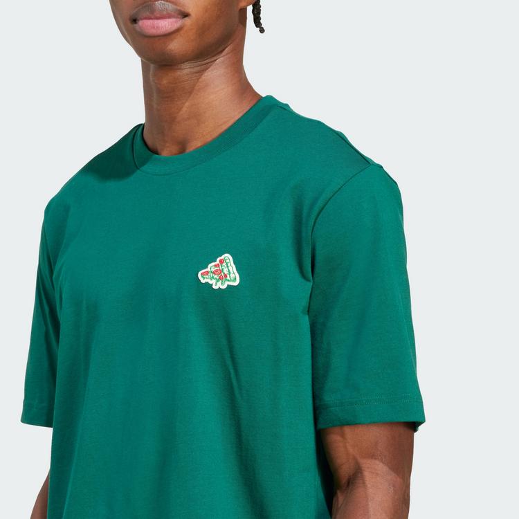 adidas adidas Mini Pizza Grafik T-Shirt T-Shirt Herren - Collegiate Green - 0 | SportScheck