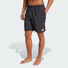 Rückansicht von adidas Badeshorts, 8 Zoll Badeshorts Herren Black / White