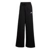 adidas adidas 3-Streifen Fleecehose, weit Trainingshose Damen - Black
