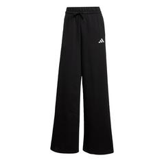 adidas adidas 3-Streifen Weite Fleecehose Trainingshose Damen Black