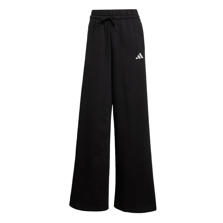 adidas adidas adidas 3-Streifen Wide Fleecehose Trainingshose Damen - Black - 0 | SportScheck
