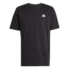 adidas Mini Pizza Graphic T-Shirt T-Shirt Herren Black