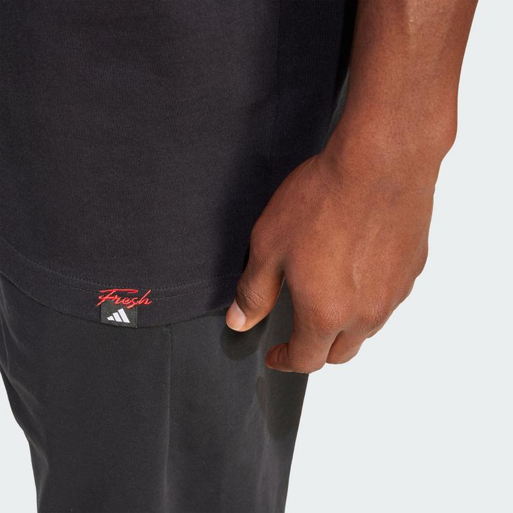 adidas adidas Mini Pizza Grafik T-Shirt T-Shirt Herren - Black - 0 | SportScheck