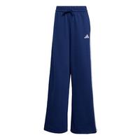 adidas adidas 3-Streifen Wide Fleecehose Trainingshose Damen - Dark Blue