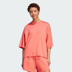 Rückansicht von adidas ALL SZN Soft Lux Loose T-Shirt T-Shirt Damen Semi Turbo