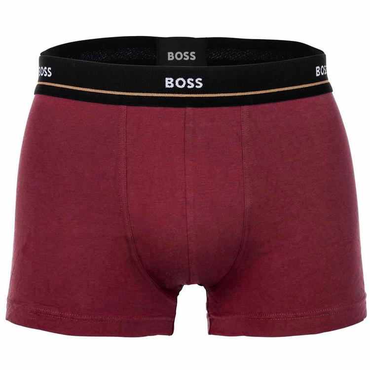 Boss Boss Boxershort Unterhose Herren - Schwarz/Grau/Rot - 0 | SportScheck