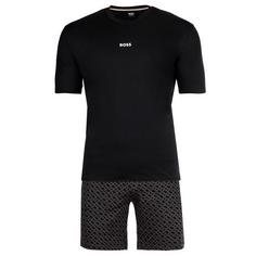 Boss Pyjama Pyjama Herren Schwarz