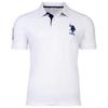 U.S. Polo Assn. Poloshirt Poloshirt Herren - Wei&szlig;