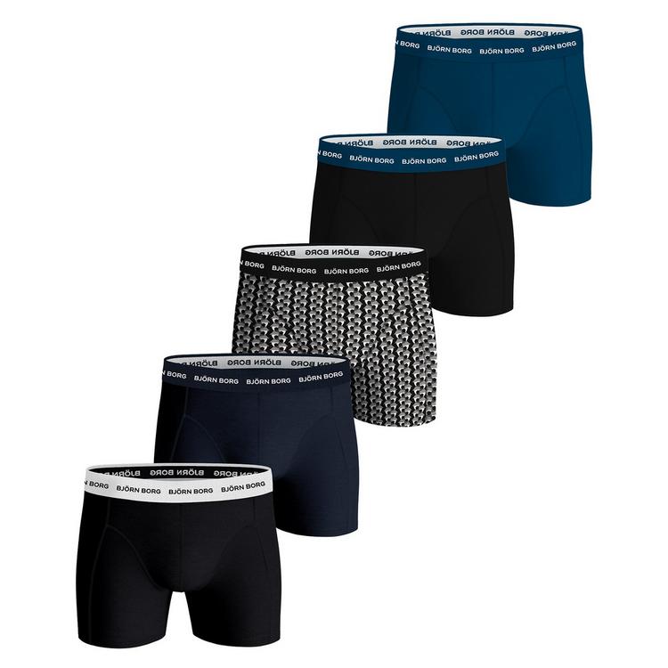 Bj&ouml;rn Borg Bj&ouml;rn Borg Boxershort Unterhose Herren - Schwarz/Blau - 0 | SportScheck