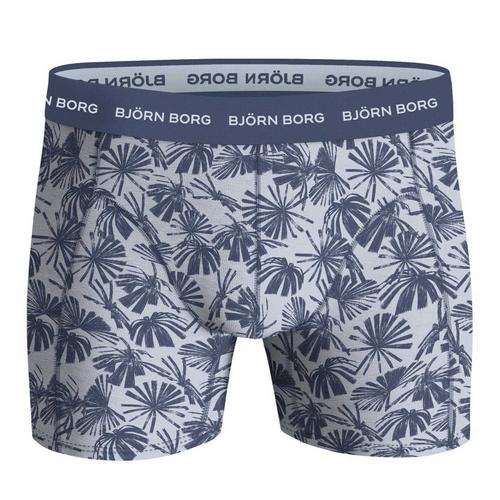 Rückansicht von Björn Borg Boxershort Hipster Herren Blau/Weiß