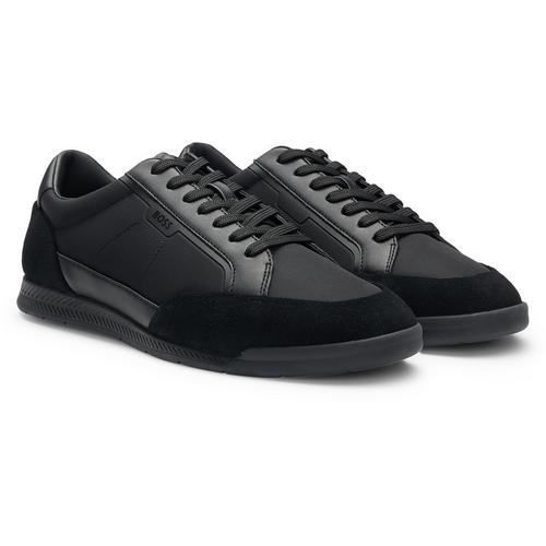 Rückansicht von Boss Sneaker Sneaker Herren Schwarz