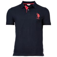 U.S. Polo Assn. Poloshirt Poloshirt Herren Marine