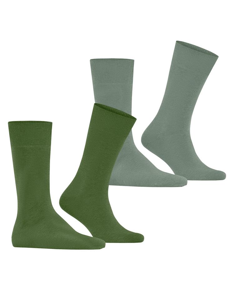 Burlington Burlington Everyday 2-Pack Socken Herren - fir green (7656) - 0 | SportScheck