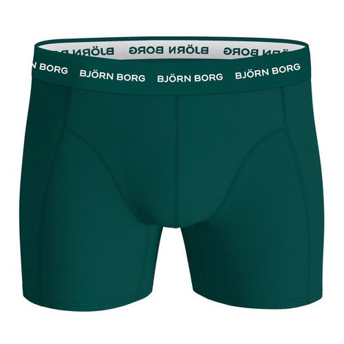 Rückansicht von Björn Borg Boxershort Hipster Herren Schwarz/Grün