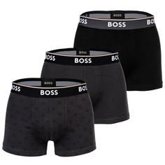 Boss Boxershort Hipster Herren Schwarz/Grau