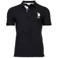 U.S. Polo Assn. Poloshirt Poloshirt Herren - Schwarz