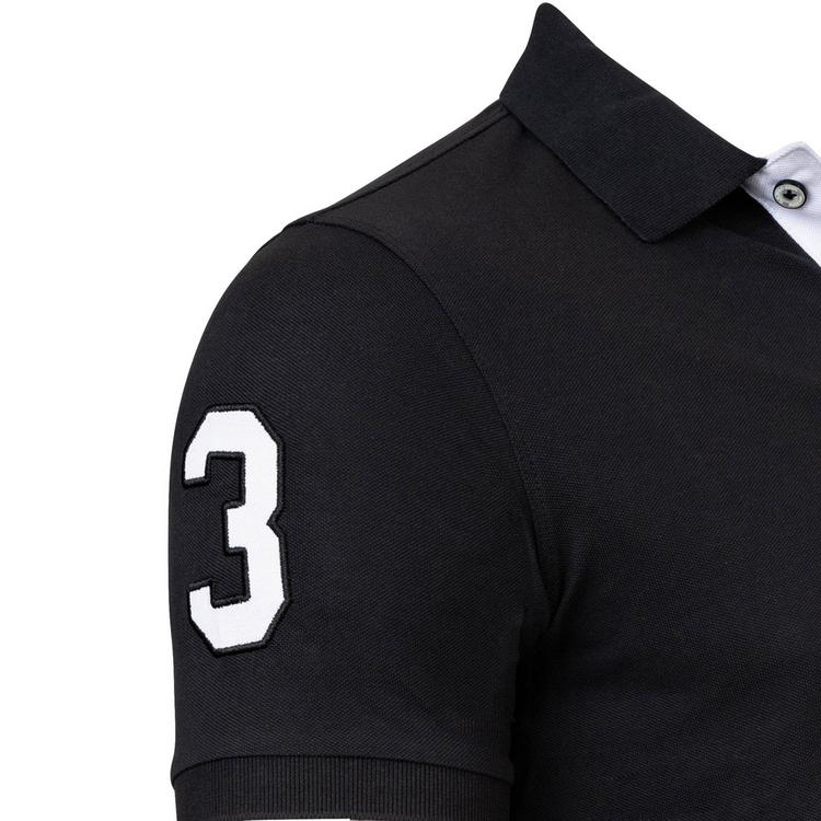 U.S. Polo Assn. U.S. Polo Assn. Poloshirt Poloshirt Herren - Schwarz - 2 | SportScheck