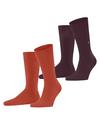 Burlington Everyday SO 2-Pack Socken Herren - sunset (8038)