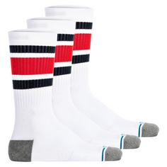 Stance Socken Freizeitsocken Weiß/Rot/Dunkelblau