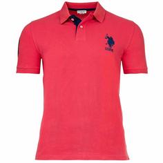 U.S. Polo Assn. Poloshirt Poloshirt Herren Rot