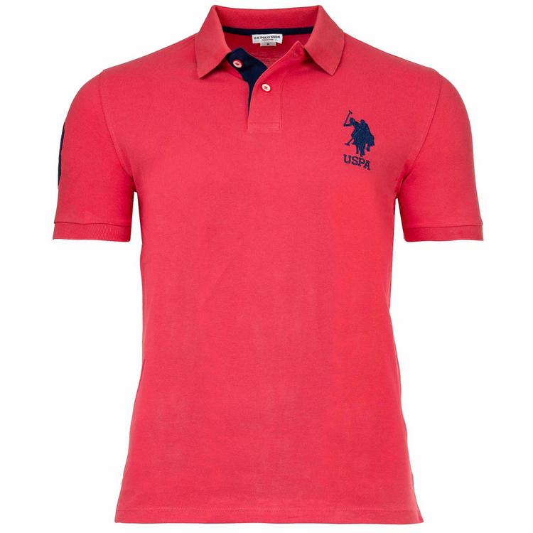 U.S. Polo Assn. U.S. Polo Assn. Poloshirt Poloshirt Herren - Rot - 0 | SportScheck
