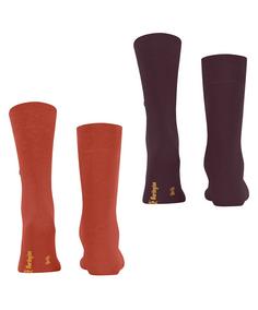 Rückansicht von Burlington Freizeitsocken Herren sunset (8038)