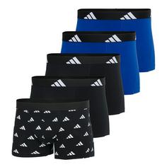 adidas Boxershort Hipster Herren Schwarz/Weiß/Blau
