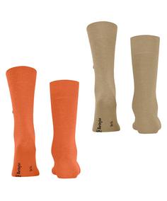 Rückansicht von Burlington Socken Freizeitsocken Herren pumpkin (8364)