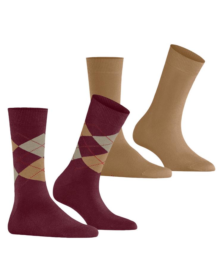 Burlington Burlington Everyday Mix SO 2-Pack Socken Damen - wine (8010) - 0 | SportScheck