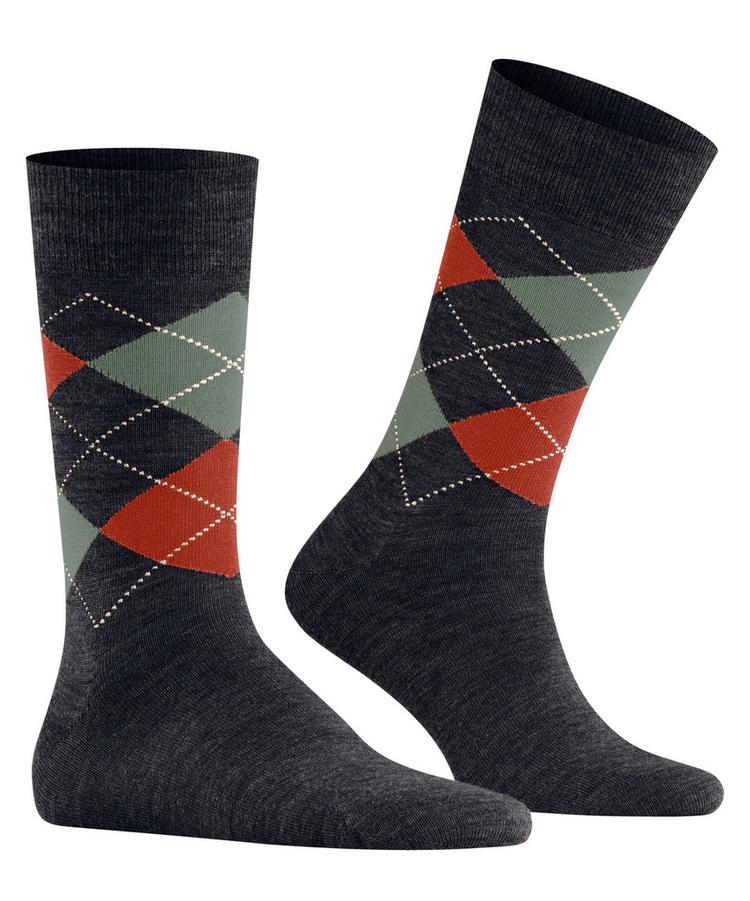 Burlington Burlington Edinburgh Melange Socken Herren - jeans mel. (6274) - 0 | SportScheck