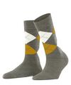 Burlington Marylebone Melange SO Socken Damen - khaki green (7762)