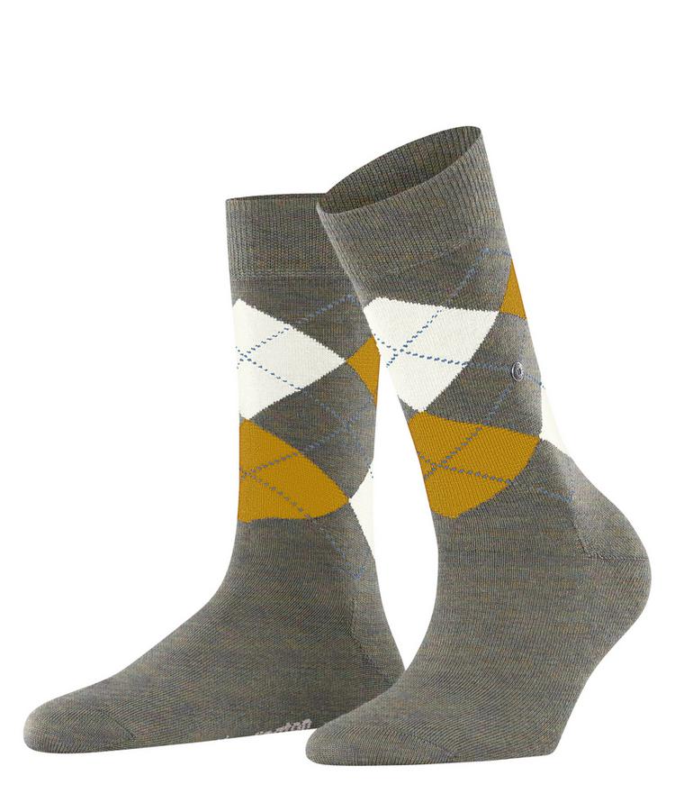 Burlington Burlington Marylebone Melange SO Socken Damen - khaki green (7762) - 0 | SportScheck