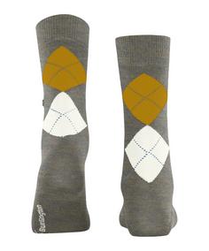 Rückansicht von Burlington Freizeitsocken Damen khaki green (7762)
