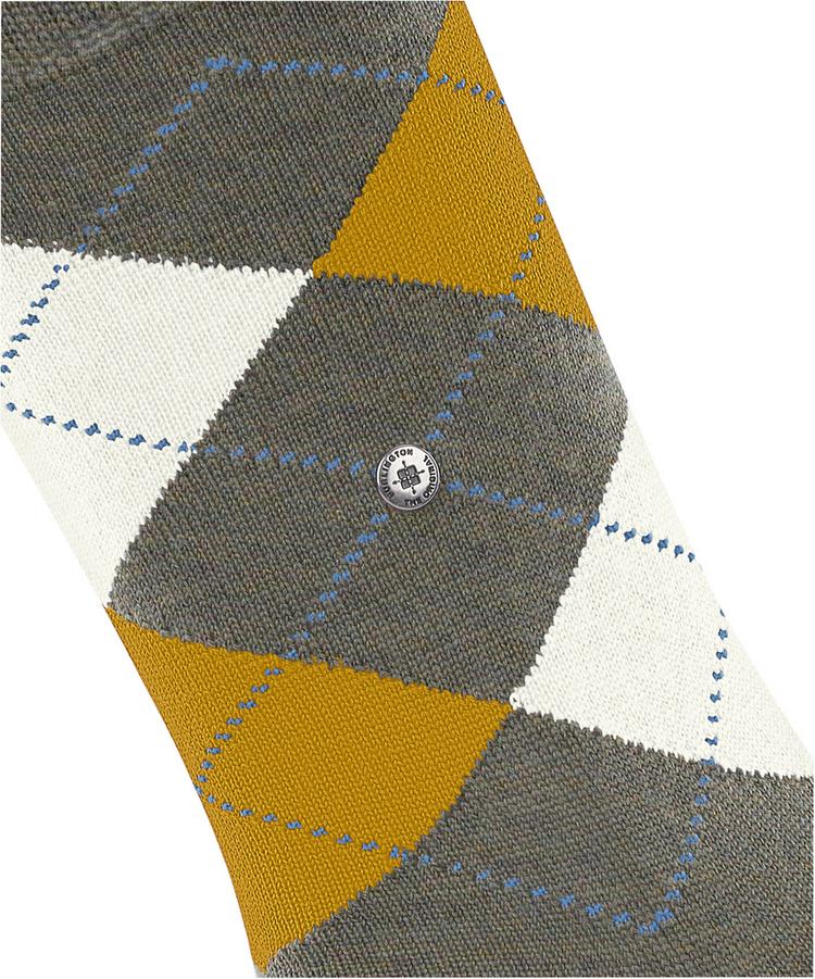 Burlington Burlington Marylebone Melange SO Socken Damen - khaki green (7762) - 1 | SportScheck