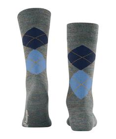 Rückansicht von Burlington Edinburgh Melange SO Freizeitsocken Herren cornflower blue (6337)