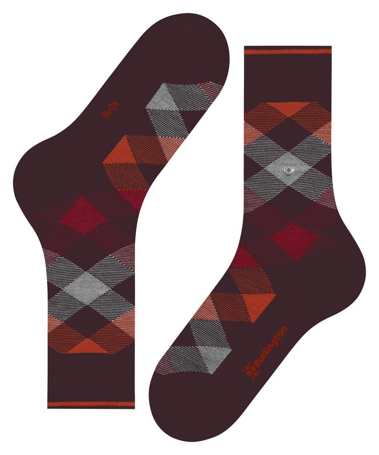 Burlington Burlington Newcastle Melange SO Socken Herren - barolo (8596) - 2 | SportScheck