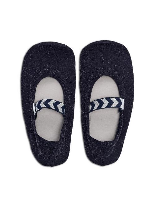 Rückansicht von hummel HUMMEL GYM SHOE Slipper Kinder BLACK IRIS
