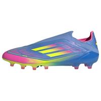 adidas F50 Elite Laceless AG Fu&szlig;ballschuh Fu&szlig;ballschuhe - Blue Fusion / Lucid Lemon / Lucid Pink