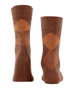 Rückansicht von Burlington Freizeitsocken Herren caramel (5042)