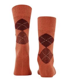 Rückansicht von Burlington Freizeitsocken Herren dutch orange (8041)