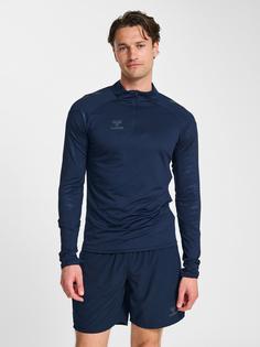 Rückansicht von hummel Funktionssweatshirt MARINE