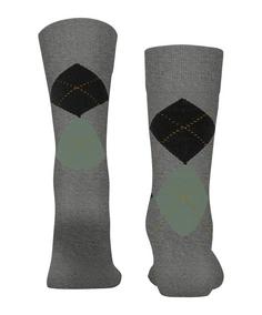 Rückansicht von Burlington Freizeitsocken Herren light grey (3400)