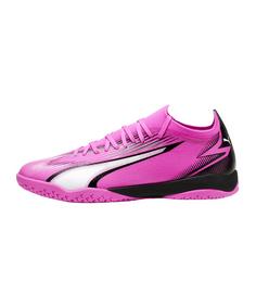 PUMA ULTRA Match IT Halle Phenomenal Fußballschuhe pinkweissschwarz