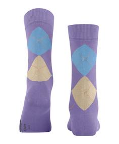 Rückansicht von Burlington Queen SO Freizeitsocken Damen lilac (6925)