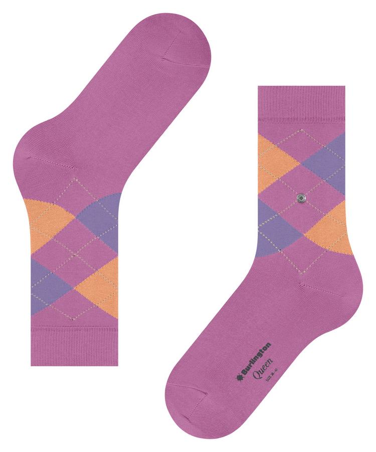 Burlington Burlington Queen SO Socken Damen - peony (8042) - 2 | SportScheck