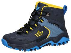 LICO Trekkingschuh Wanderschuhe Kinder marine/grau/gelb